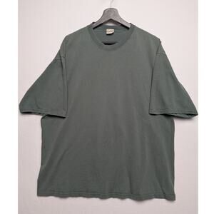 Vintage Great Land‎ Green Tshirt 100% Cotton Made in USA XLT